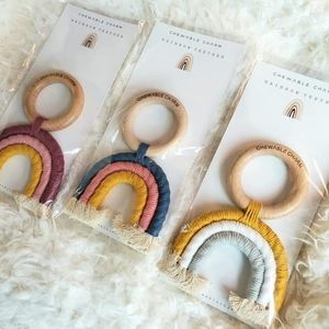 Chewable Charm Rainbow Teether
